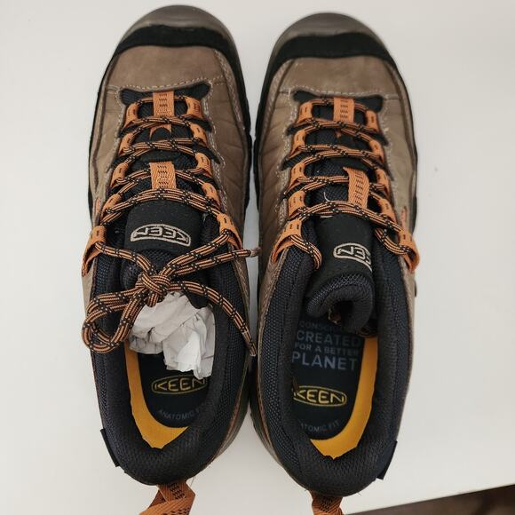 KEEN Men\'s Targhee 4 Low Height Durable Waterproof Hiking Shoes, US 9
